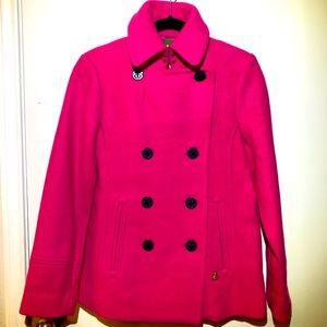 Teenie Weenie Hot Pink Wool Coat